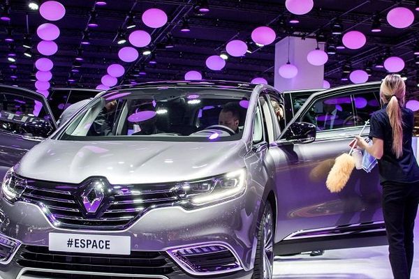 Le nouvel Espace présenté au Mondial de l'auto à Paris