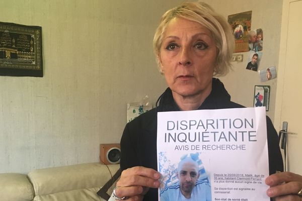 Yasmina Kaouche est très inquiète par la disparition de son fils, Malik Madadi, qui n'a plus donné signe de vie depuis le 19 septembre. 