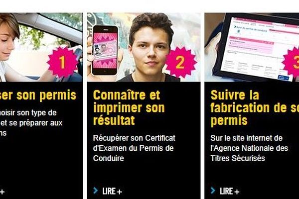 Un site sur le permis de conduire pour simplifier les démarches mais aussi informer et communiquer sur les dangers de la route