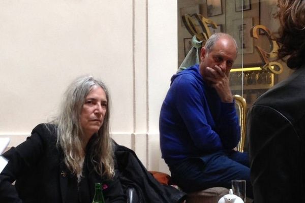 Patti Smith était le vendredi 08 avril à Sète pour présenter son dernier ouvrage M Train.