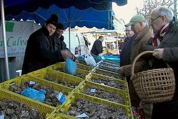 Marché de Caen, vendredi 21 décembre