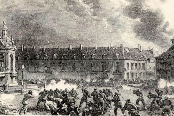 La Défense de Châteaudun, le 18 octobre 1870