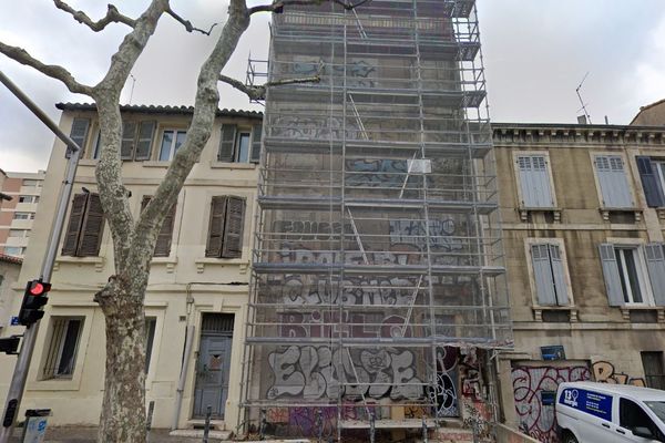 L'immeuble de l'ancien notaire situé au 88 cours Gouffé à Endoume, a été placé en arrêté de péril.