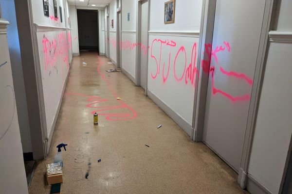 Le collège St-Joseph de Rodez a été victime d'un saccage ce samedi 9 mars.