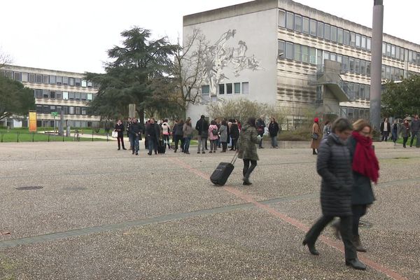 Le campus de Villejean à Rennes.