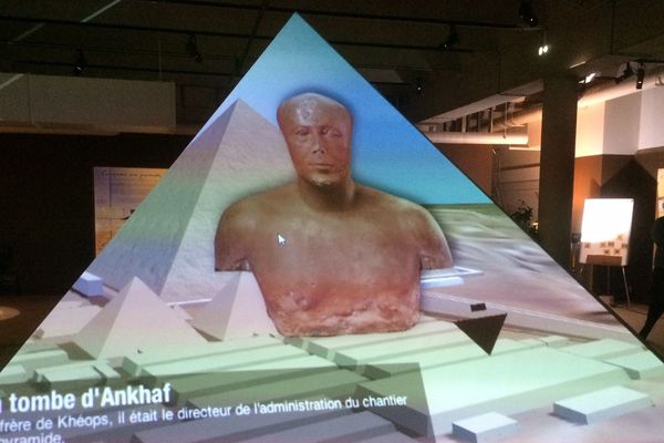 L'exposition "Khéops, la grande pyramide" à l'Espace Mendès-France de Poitiers jusqu'au 5 janvier 2020.