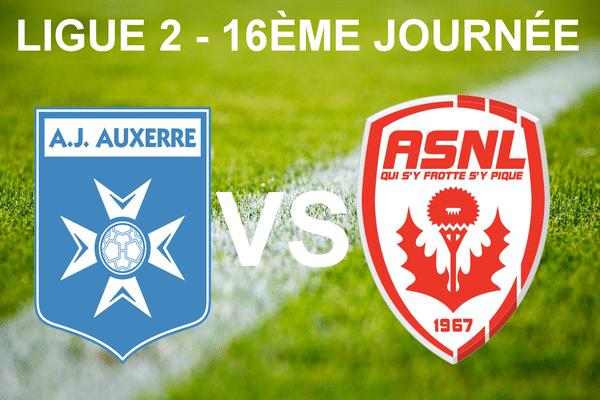 Ligue 2 - 16ème journée - AJ Auxerre vs AS Nancy Lorraine