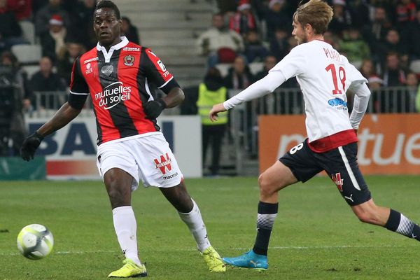 Super Mario a marqué à la 36è minutes contre les Girondins de Bordeaux ce dimanche à l'Allianz Riviera.