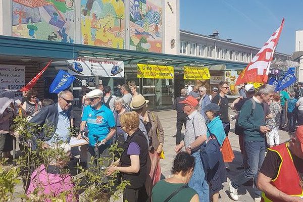 Début de la manifestation