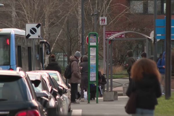 Un arrêt de bus à Evry-Courouronnes (illustration)