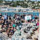 Les bénévoles de l'association "Clean my Calanques" après une journée de collecte 