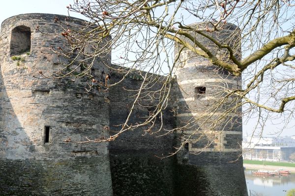 Le château d'Angers, en mars 2018.