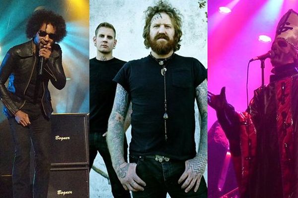 Alice in Chains, Mastodon et Ghost au Main Square Festival 2014.