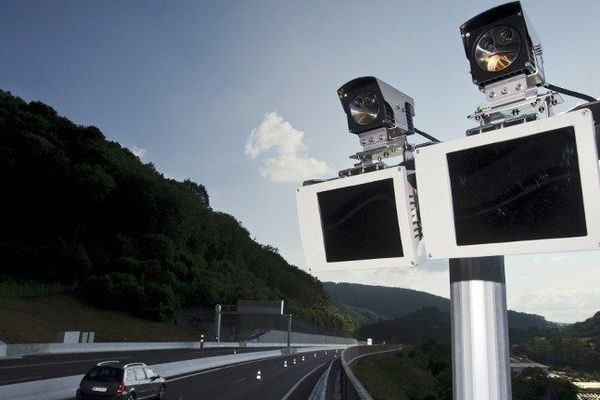 le premier radar tronçon avait été installé en juin dans le Doubs