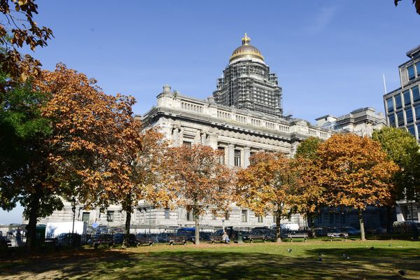 Le palais de justice de Bruxelles.