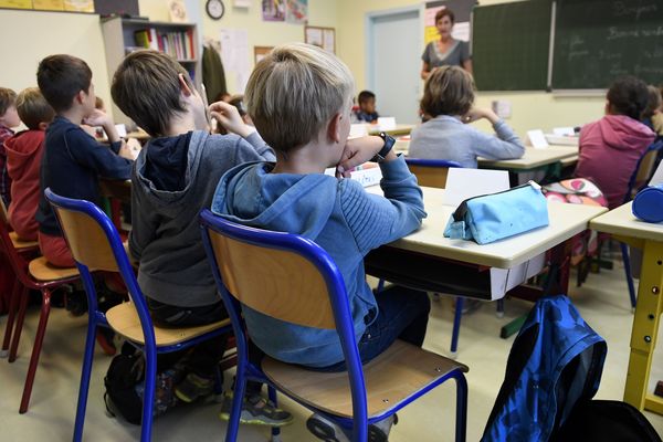 Une salle de classe d'école primaire en septembre 2017 (photo d'illustration).