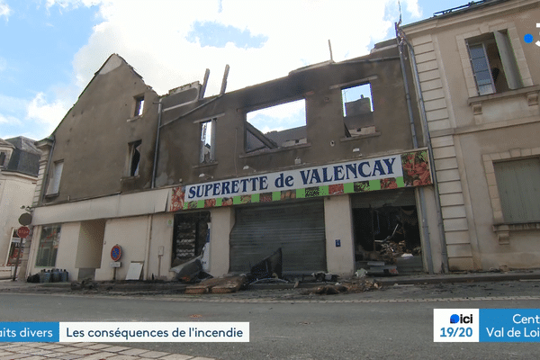 Incendie de la superette de Valençay (Indre)