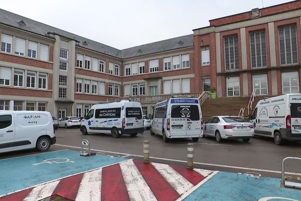 Le centre hospitalier de Troyes, le 25 novembre 2022.