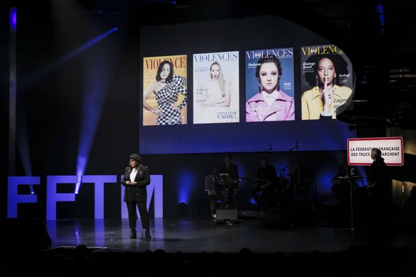 Djena Diarra, l’adjointe déléguée à la politique de prévention et aux droits des femmes de Montfermeil, a présenté le magazine lors d'une soirée organisée par la Fédération Française des Trucs qui Marchent (FFTM).