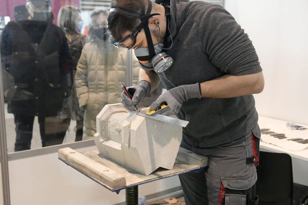 L'épreuve nationale des "Olympiades des métiers" avait déjà eu lieu à Lyon l'an passé.