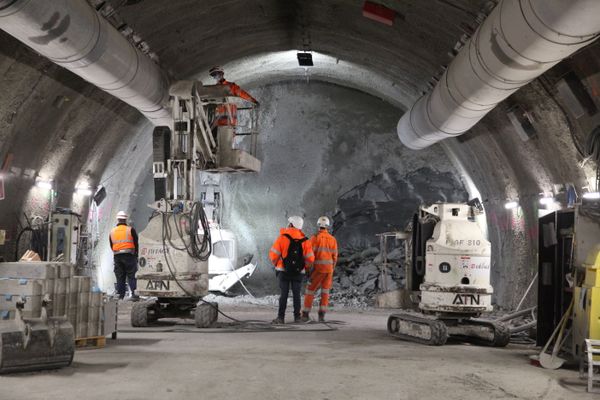 Janvier 2021 : dans les coulisses des souterrains du laboratoire de stockage de déchets nucléaires de Bure dans la Meuse.