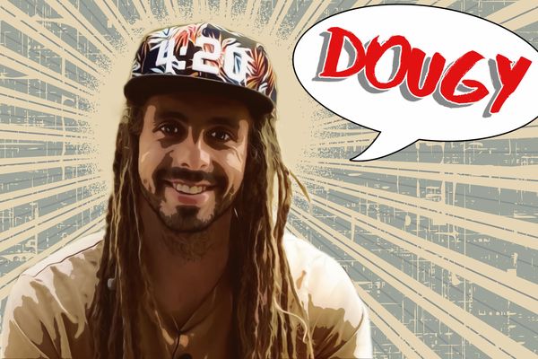 Dougy, chanteur au style reggae, raggamuffin ou reggae dancehall