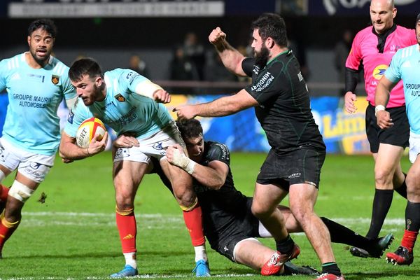 Grâce à sa victoire 29 à 25 face au Biarritz Olympique, les Catalans restent invaincus à Aimé-Giral et montent provisoirement sur la 2ème marche du podium de pro D2. - 5/12/2019