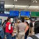 Les voyageurs bloqués à la Gare SNCF de Rennes