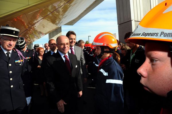 Bernard Cazeneuve au congrès national des pompiers à Agen - 26 septembre 2015