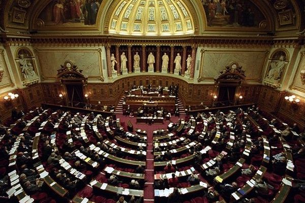 L'hémicycle du Sénat