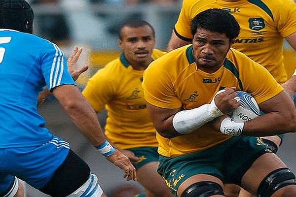 Sitaleki Timani, le joueur de Montpellier natif des Tonga et international australien - archives