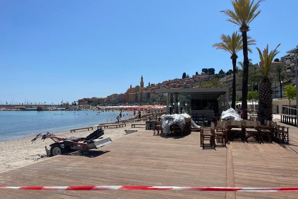 Les plages privées de Menton ont ouvert au public le 15 juillet 2024