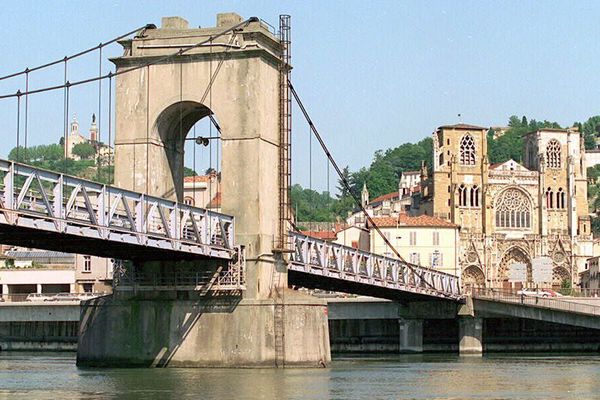 Le Rhône, à Vienne