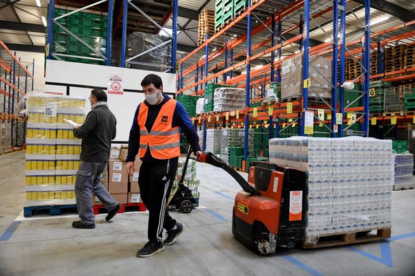 Cette année, la banque alimentaire de Franche-Comté espère collecter 200 tonnes de denrées alimentaires.