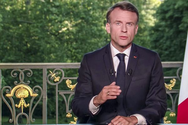 Emmanuel Macron a annoncé la dissolution de l'Assemblée nationale le 9 juin 2024.