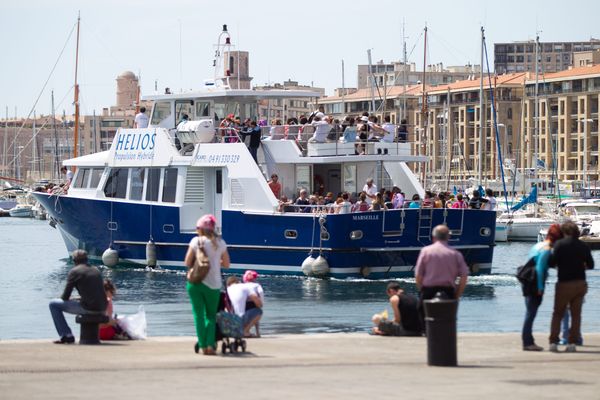 Une navette maritime a percuté l'esplanade du quai de la Fraternité, sur le Vieux-Port,  jeudi 26 décembre 2024 (image d'illustration).