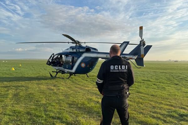 Lors de l'intervention, les gendarmes ont été appuyés par trois hélicoptères