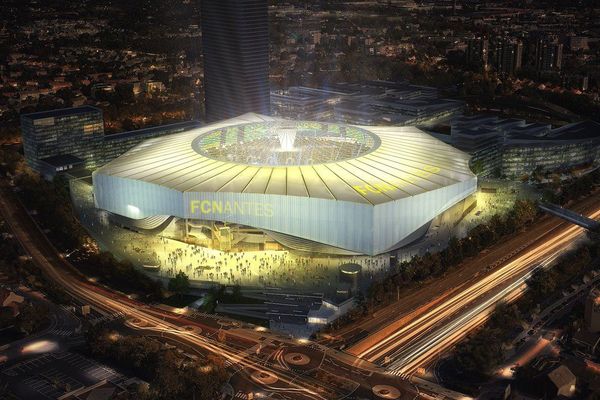 Le stade du yelloPark tel qu'il pourrait être en 2022.