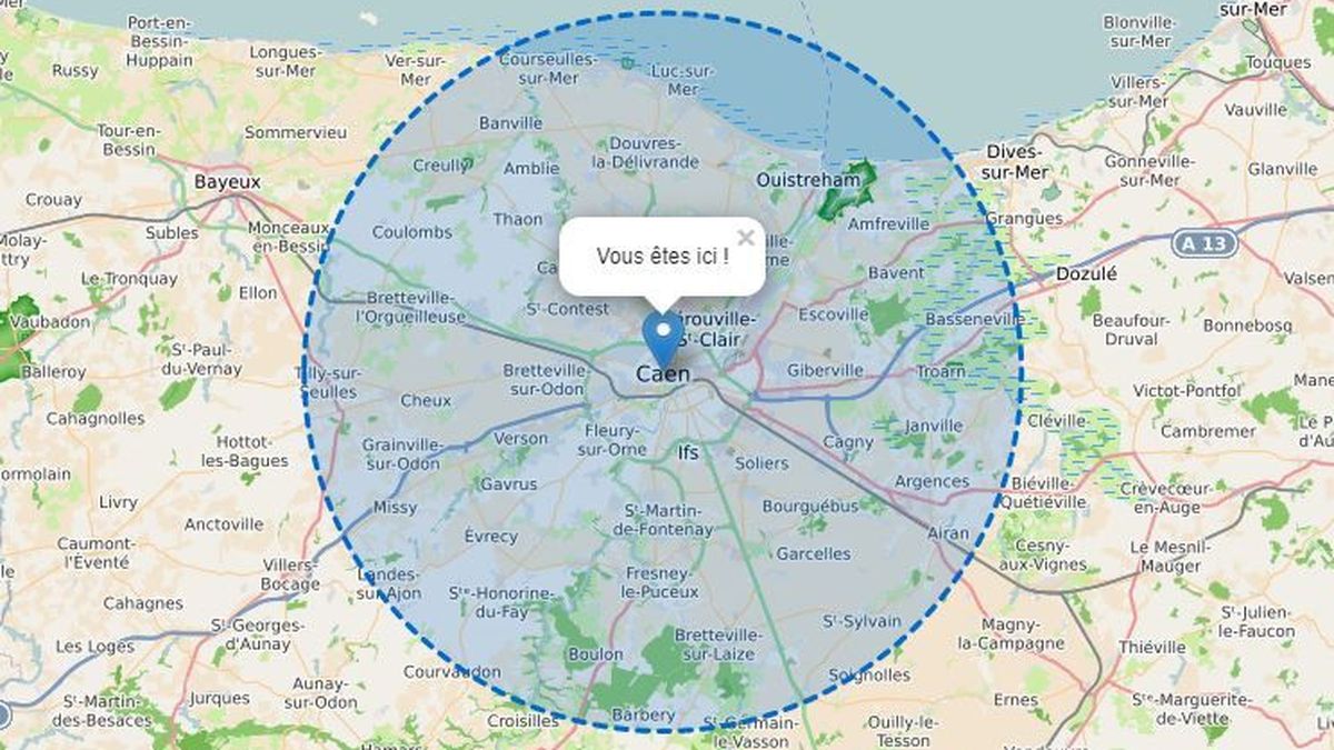 Carte Comment Tracer Les Kilometres Autour De Chez Soi Pour Se Deplacer Et Faire Du Sport Pendant Le Confinement