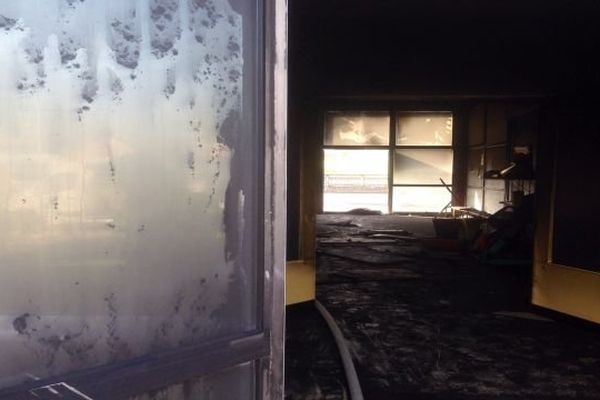 Un incendie a éclaté à l'école maternelle de Digoin, en Saône-et-Loire, mardi 11 mars 2014