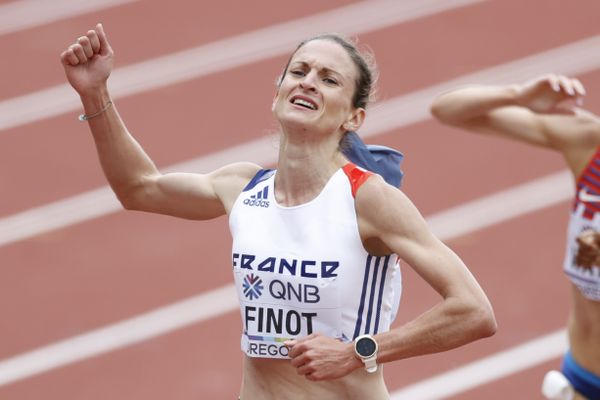 Alice Finot, qualifiée pour la finale des championnats du monde d'Eugene (Oregon, Etats-Unis)