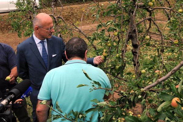 Pierre de Bousquet de Florian, alors préfét de l'Hérault. (juillet 2014)