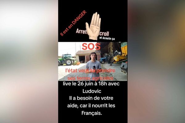 Tiktok : un agriculteur fait plus de 400 000 vues contre un projet de prison dans ses champs