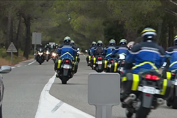 Des dizaines de gendarmes à moto patrouillent ce weekend dans le Var.