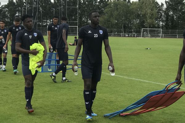 Fin d'entrainement pour les Chamois Niortais ce lundi 13 août