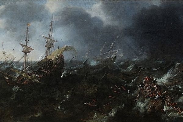 La bataille de Lépante, d'Andries van Eertvelt. 