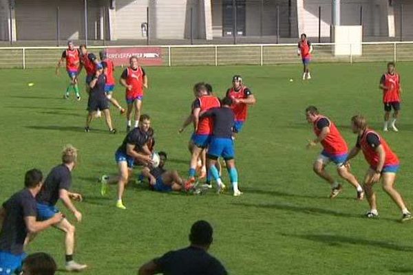 Le MHR à l'entraînement avant de recevoir le leader clermontois - 19 octobre 2015