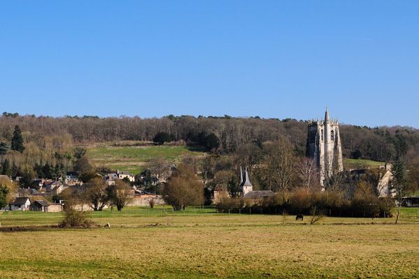 Un soleil retrouvé, ce jeudi, vers la Vallée du Bec Hellouin dans l'Eure.