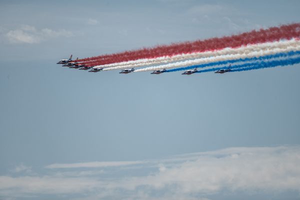 La Patrouille de France survolera les Champs-Elysées mercredi