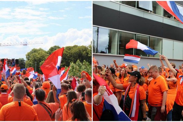 Plus de 6.000 fans hollandais dans les rues de Reims le 20 juin